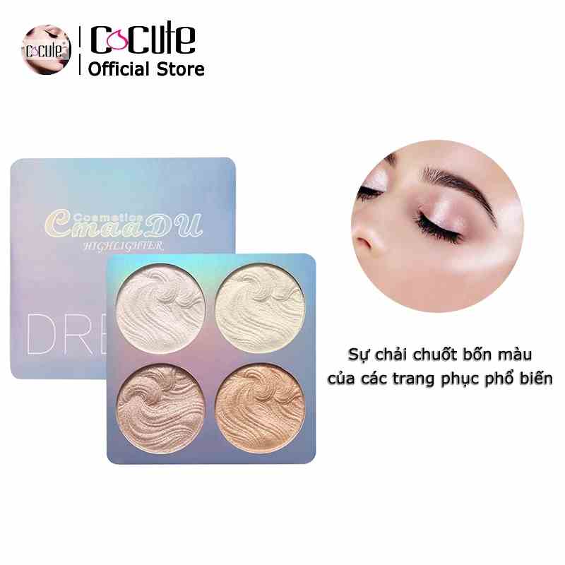 Phấn Bắt Sáng COCUTE 4 Màu Độc Đáo 10g