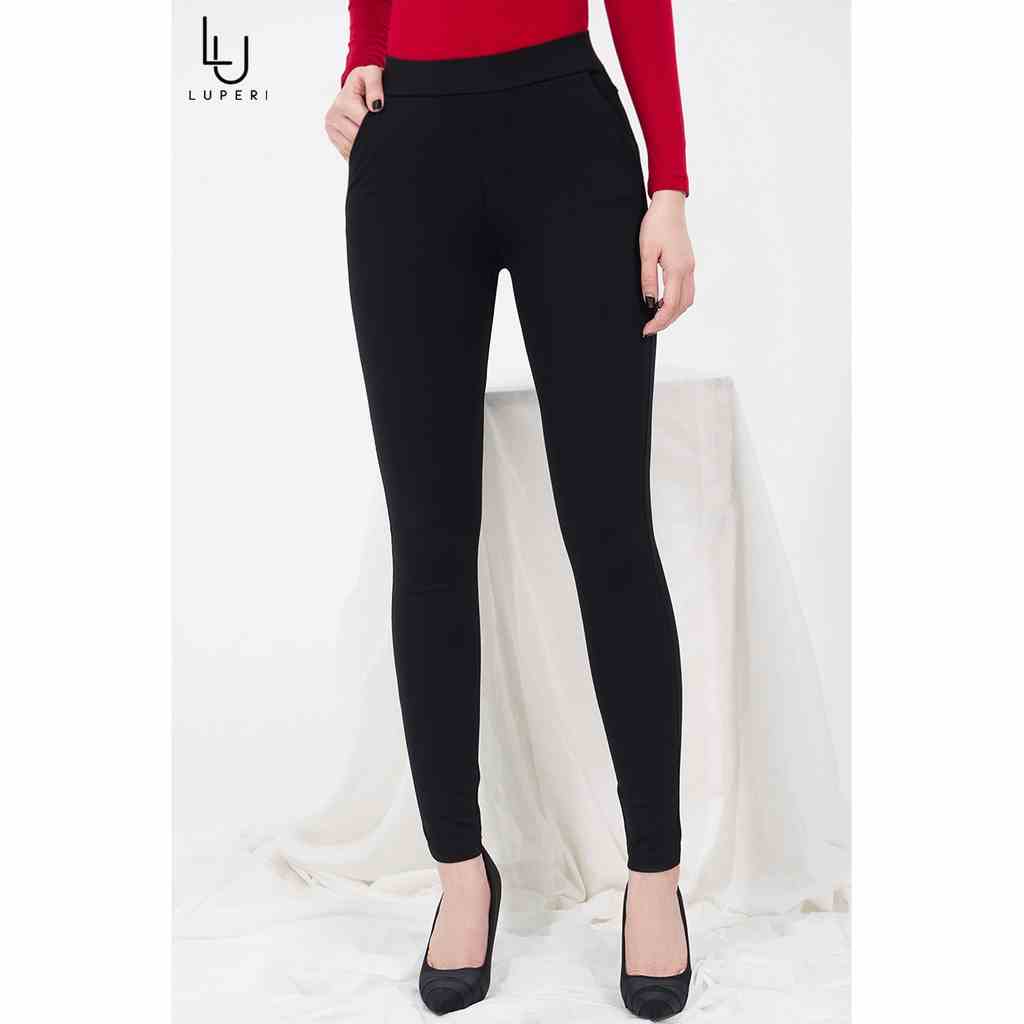 Quần Legging Lưng Cao Cạp Vừa Luperi Định hình tôn dáng eo thon nâng mông chất liệu co giãn không cắn chỉ không xù LP522