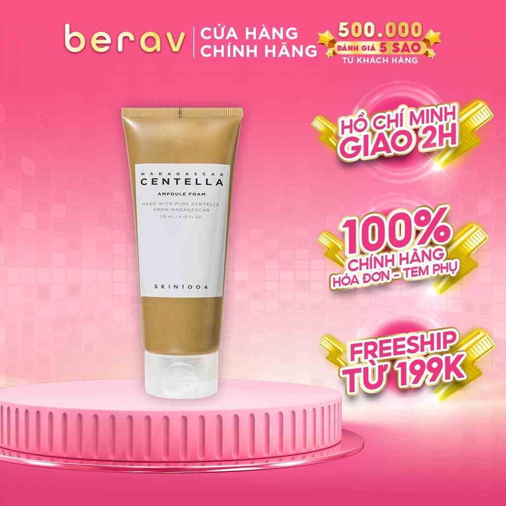 Sữa Rửa Mặt Rau Má SKIN1004 SKIN1004 Madagascar Centella Foam Cho Da Nhạy Cảm 125ml