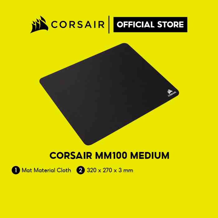 [Mã BMLT35 giảm đến 35K đơn 99K] Bàn di chuột Corsair MM100 Medium