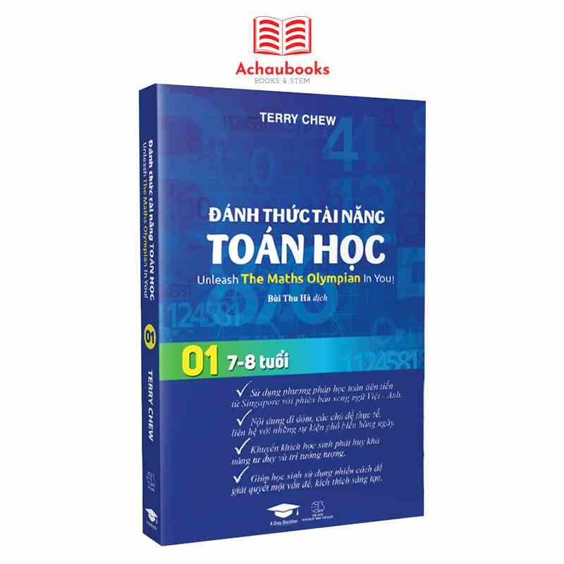 Sách Đánh thức tài năng toán học 1 (6-8 tuổi) - Á Châu Books