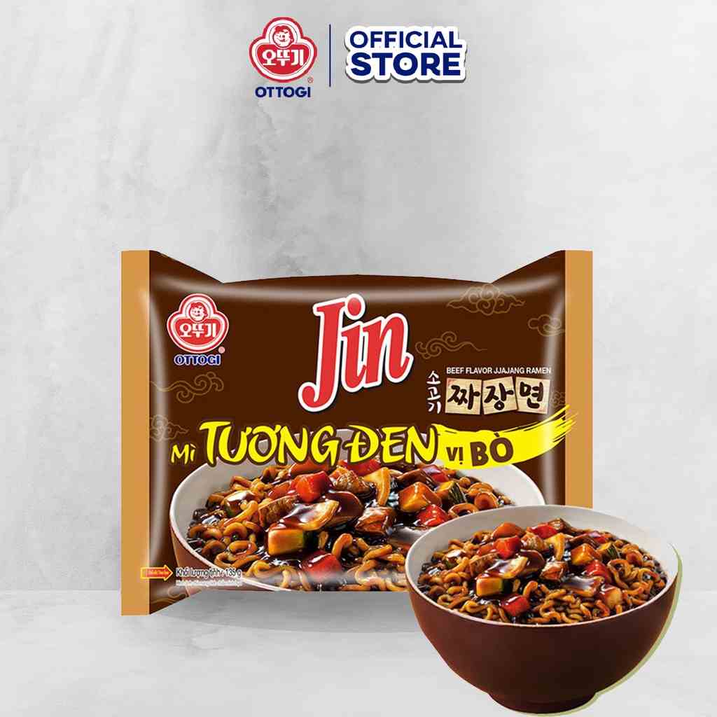 Mì Trộn Tương Đen vị bò Ottogi 135g