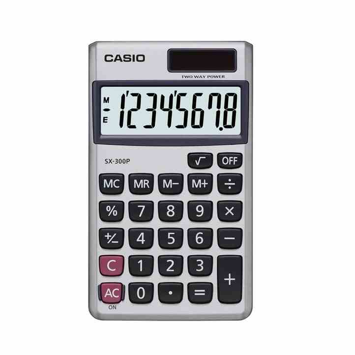 [Mã BMLTA35 giảm đến 35K đơn 99K] Máy tính CASIO SX-300P - Chính hãng Bitex, Bảo hành 7 năm