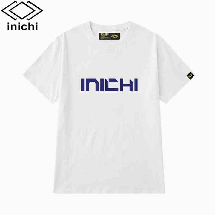 [Mã BMLT30 giảm đến 30K đơn 299K] Áo thun unisex in chữ INICHI phong cách đơn giản 4 màu I21