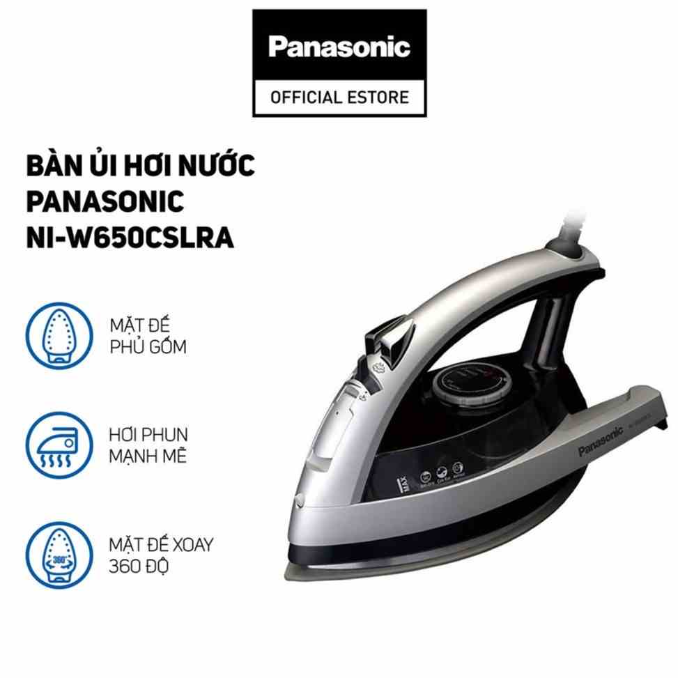 Bàn Ủi Hơi Nước Panasonic PABU-NI-W650CSLRA - Hàng Chính Hãng