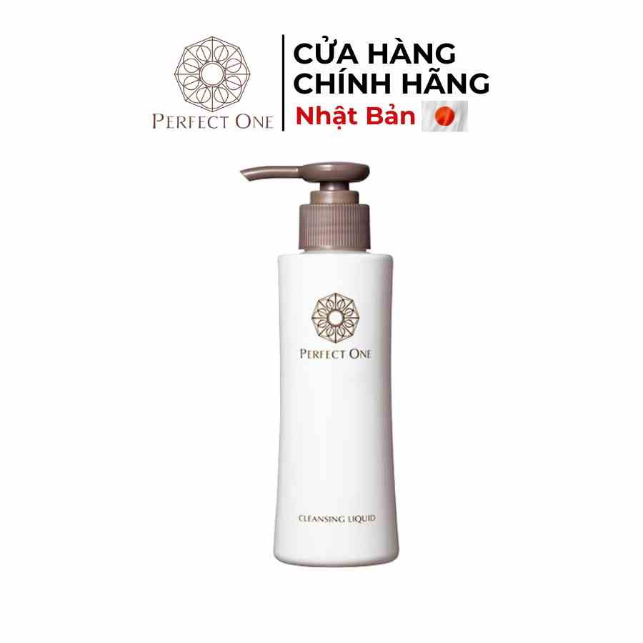 [Mã BMTTC60K giảm đến 60K đơn 50K] Sữa Rửa Mặt Dưỡng Ẩm Không Tạo Bọt PERFECT ONE Cleansing Liquid 150ml