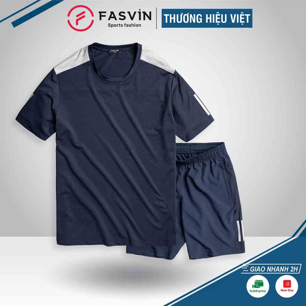 Bộ Quần ÁoThể Thao Nam FASVIN AT22500.HN Hàng Nhà Máy Chất Liệu tốt Phom Dáng Đẹp