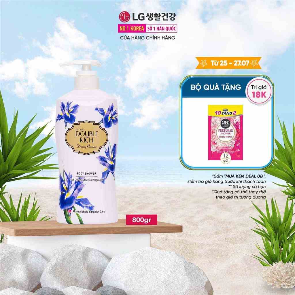 Sữa tắm Double Rich Hương hoa chiết xuất từ thiên nhiên 800ml