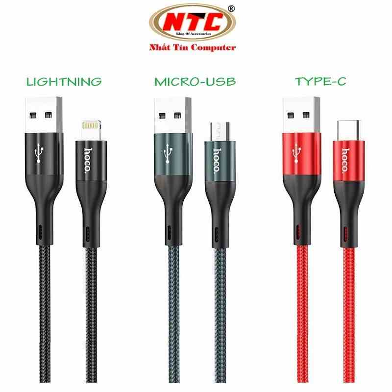 Cáp sạc nhanh và truyền data Hoco X2 Max Flash QC3.0,max 3A,dài 1M/2M,cổng/Type-C/Micro-USB