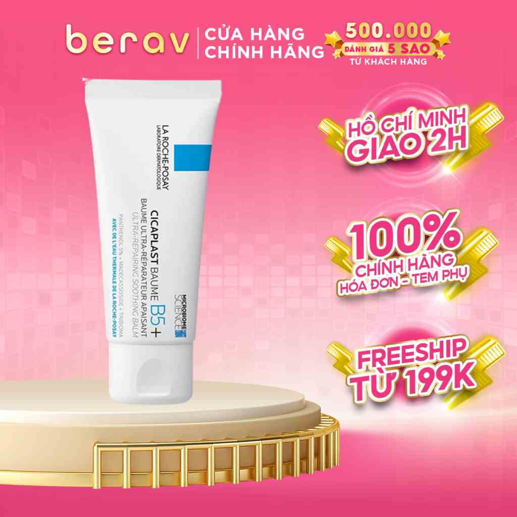 Kem Dưỡng Làm Dịu Mát, Làm Mượt & Phục Hồi Da La Roche - Posay Cicaplast Baume B5 (40ml/100ml)