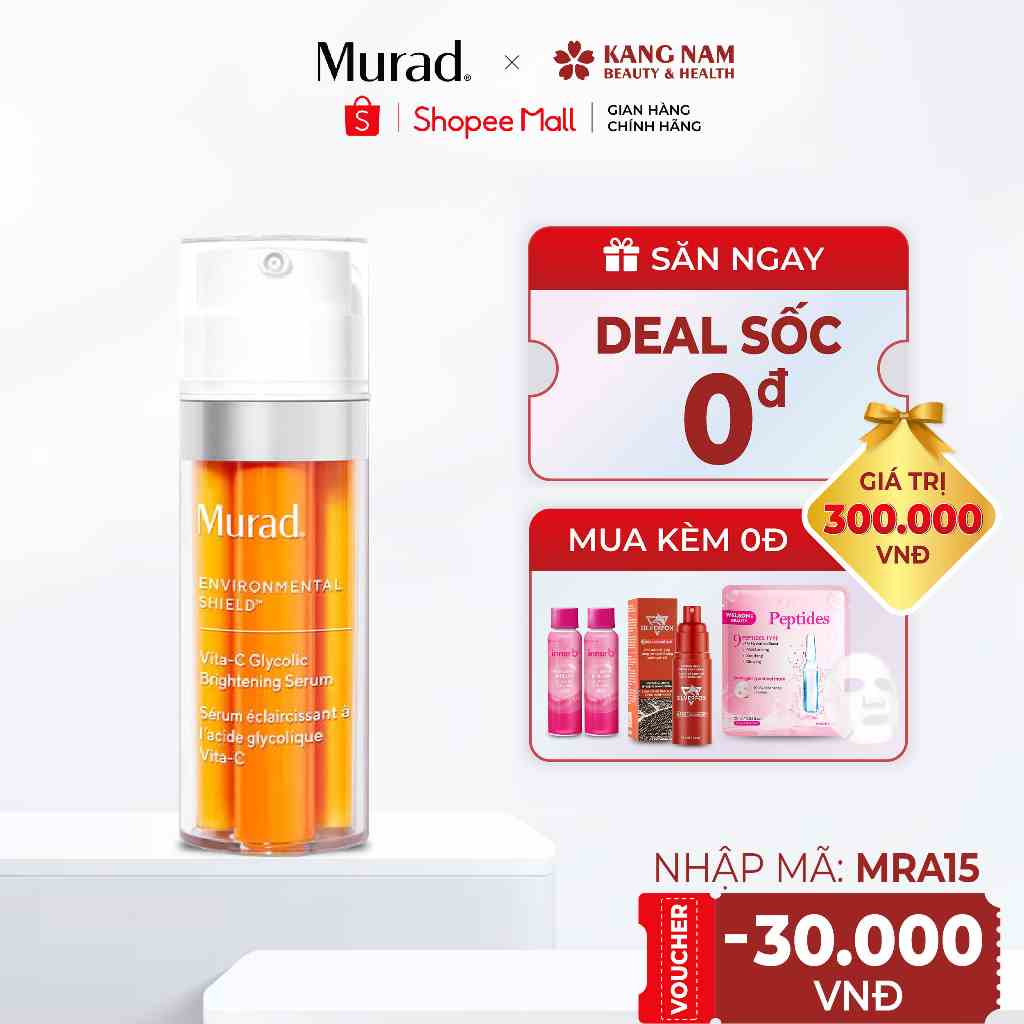 Serum sáng da vita-C sáng da ngừa nám Murad Vita-C Glycolic Brightening Serum 30ml