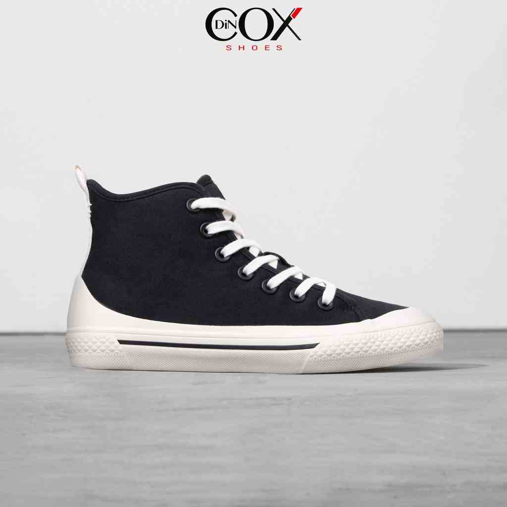 Giày Sneaker Vải Nữ DINCOX D09 Năng Động Cá Tính Black