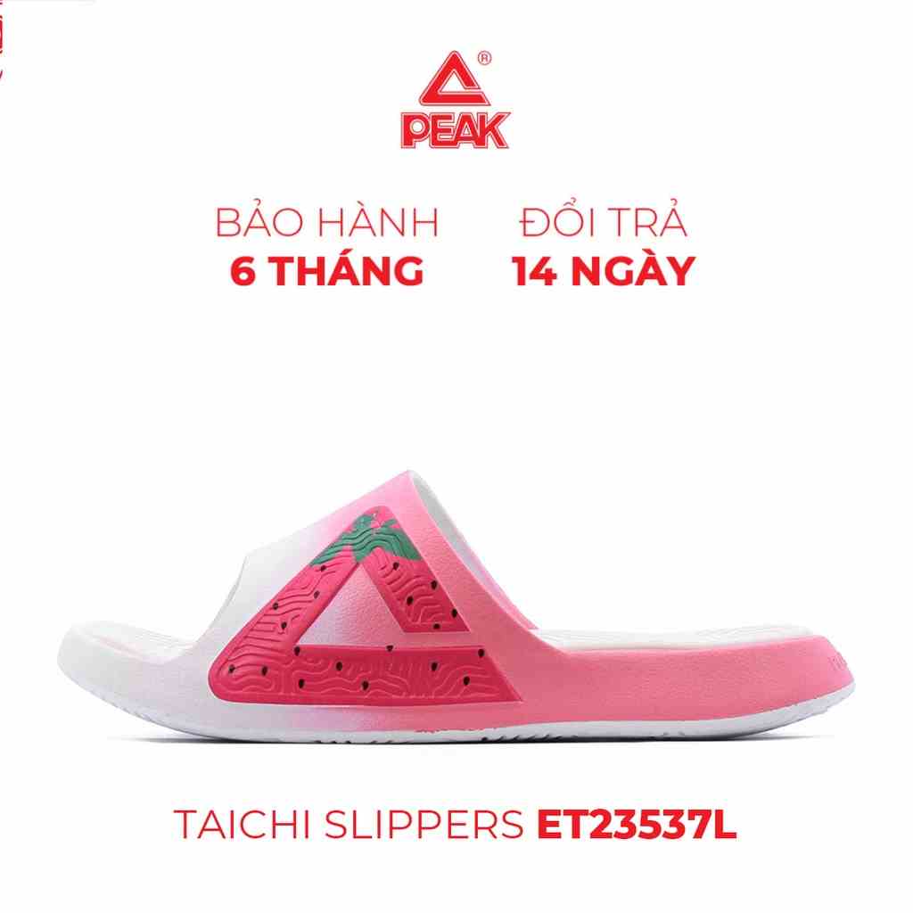 Dép thể thao PEAK Taichi Slippers ET23537L - Phiên bản giới hạn đặc biệt Dâu Tây