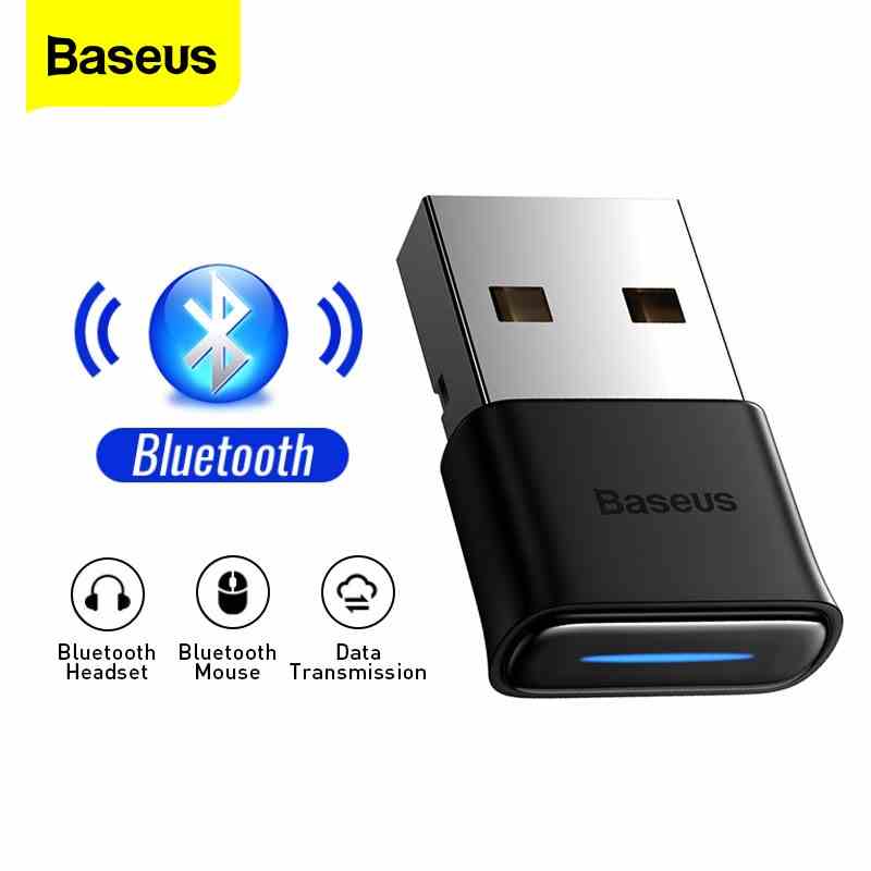 Bộ chuyển đổi BASEUS BA04 USB Bluetooth 5.0 cho PS4/ chuột/ thiết bị âm thanh Aux chuyên dụng