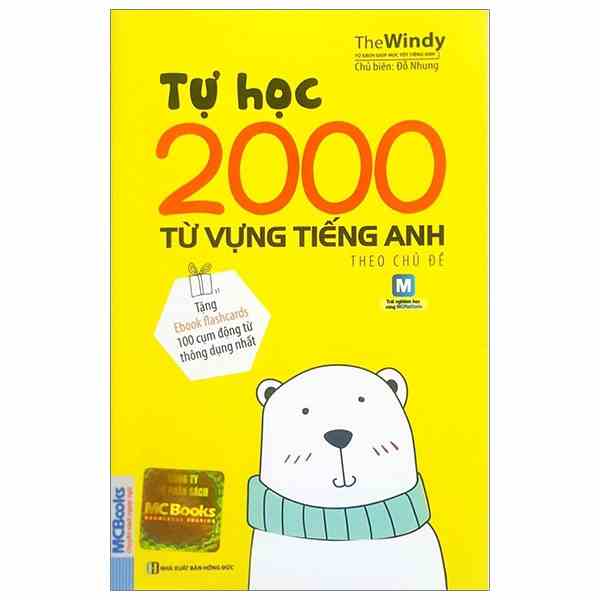 [Mã LIFEMC17M1 -10% đơn 150k] Sách - Tự Học 2000 Từ Vựng Tiếng Anh Theo Chủ Đề (Tái Bản)