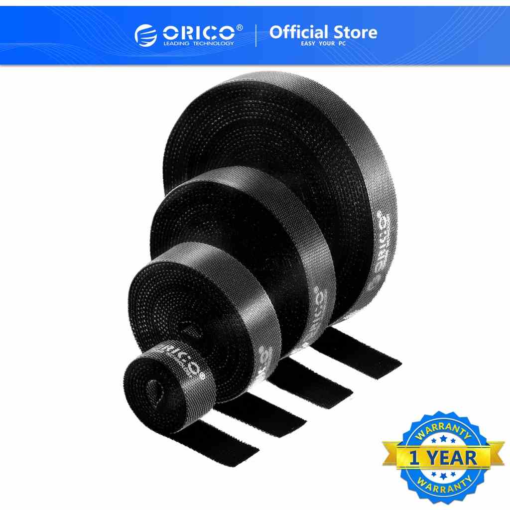 Dây Quấn Cáp Orico CBT Chất Liệu Nylon Dán Chắc Chắn Chất Lượng Cao Nhiều Màu Tuỳ Chọn Dài 0.5m / 1m / 2m