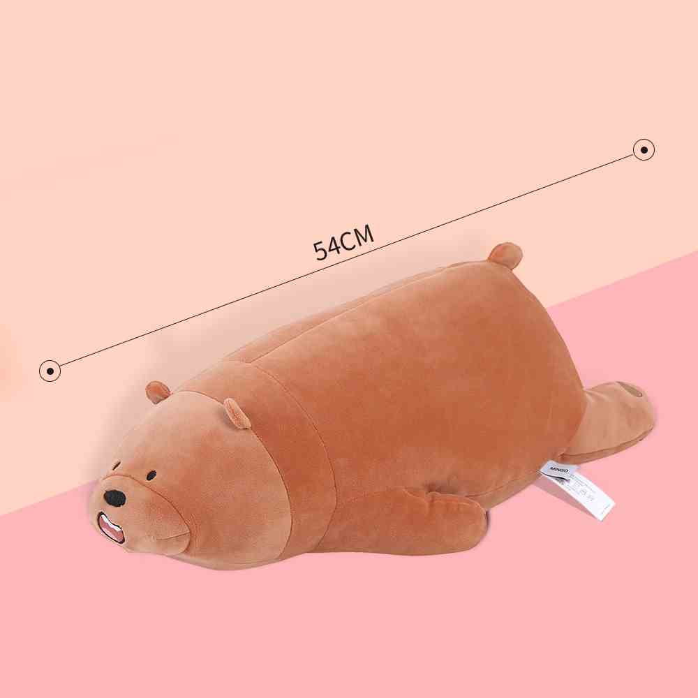 Gấu bông nằmThú nhồi bông Miniso We Bare Bears Grizzly