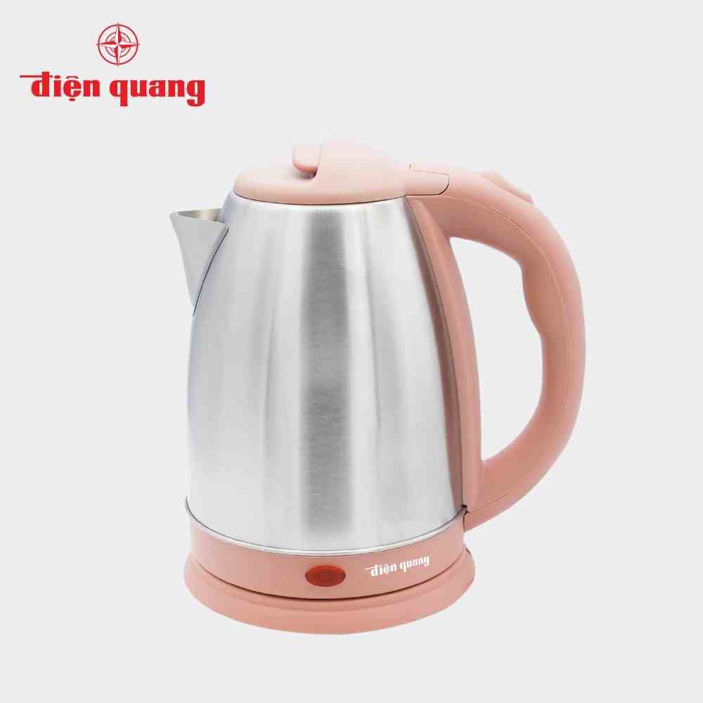 Ấm đun nước siêu tốc Điện Quang ĐQ EKT07 1518 BR (1500W, 1.8L, INOX 201, nhựa PP, màu nâu)