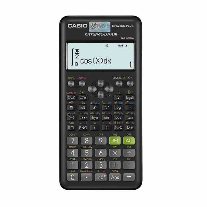 Máy tính CASIO FX-570ES PLUS - Chính hãng Bitex, Bảo hành 7 năm