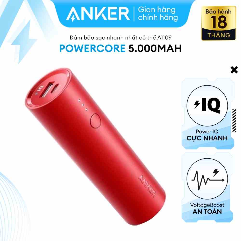 Pin sạc dự phòng ANKER PowerCore 5000mAh - A1109