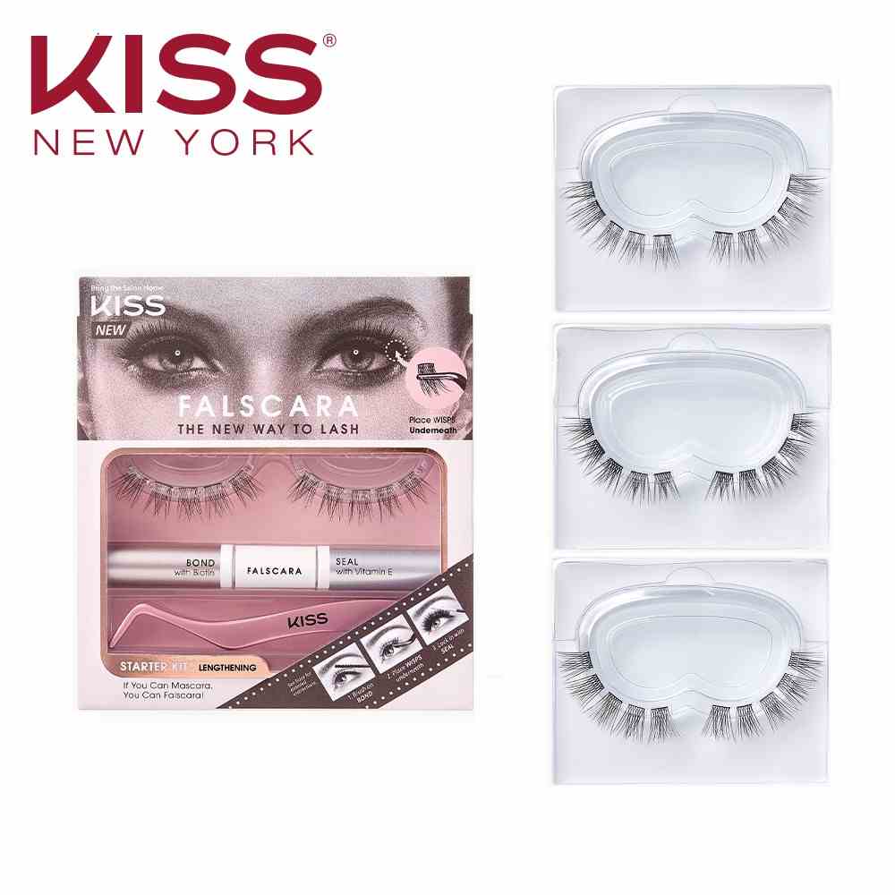 [Mã BMLTB200 giảm đến 100K đơn 499K] Mi Giả Kiss New York Falscara Eyelash