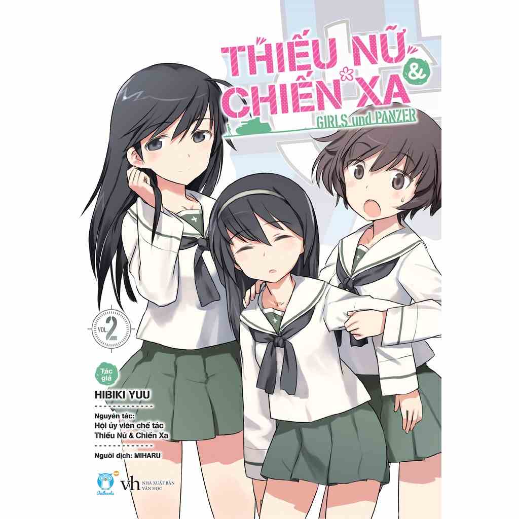 sách - Thiếu Nữ & Chiến Xa - Tập 2 & 3 (Bộ 2 Tập) - Tặng Kèm 5 Bookmark + 4 Postcard