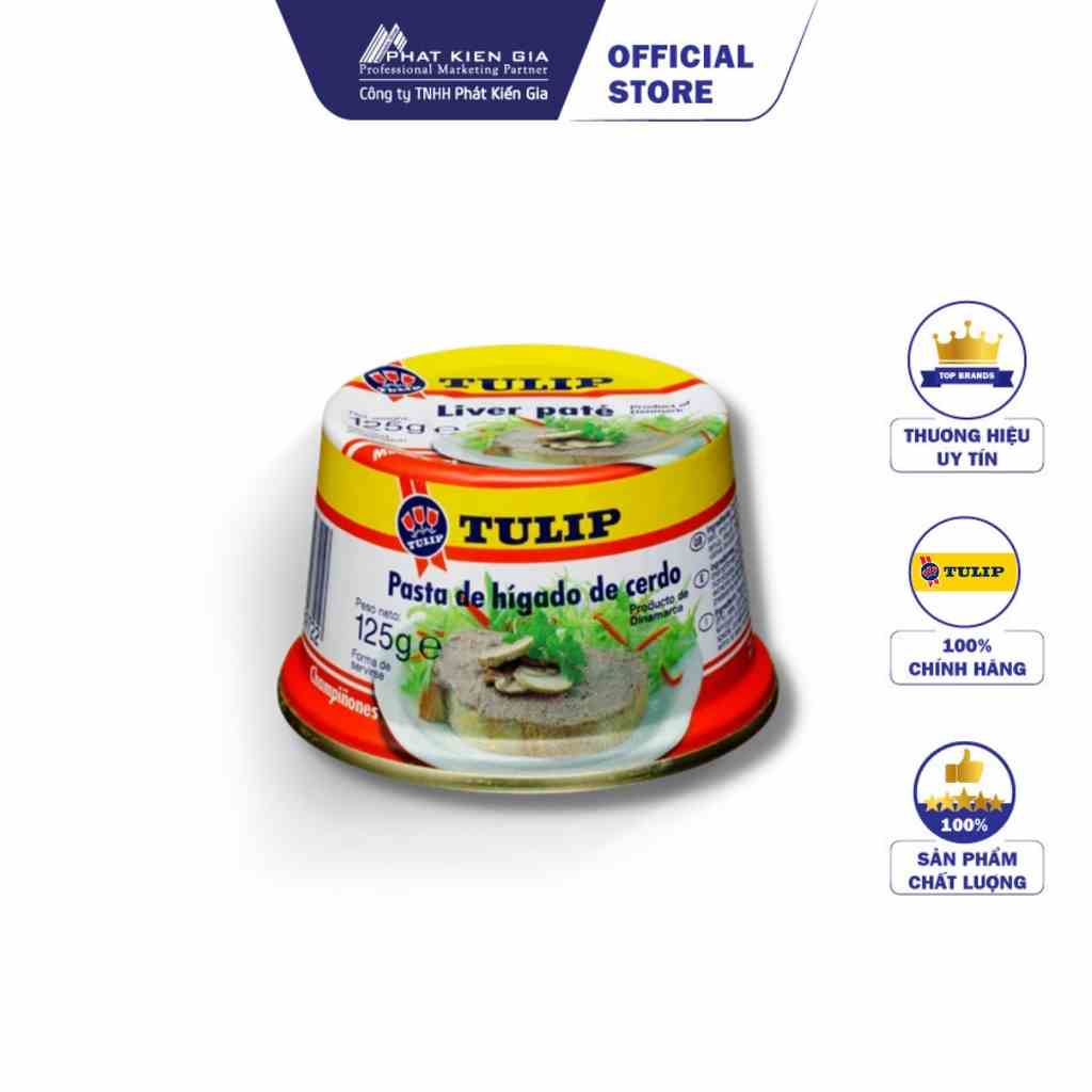 Pate Heo Nấm Tulip 125g (Đan Mạch)