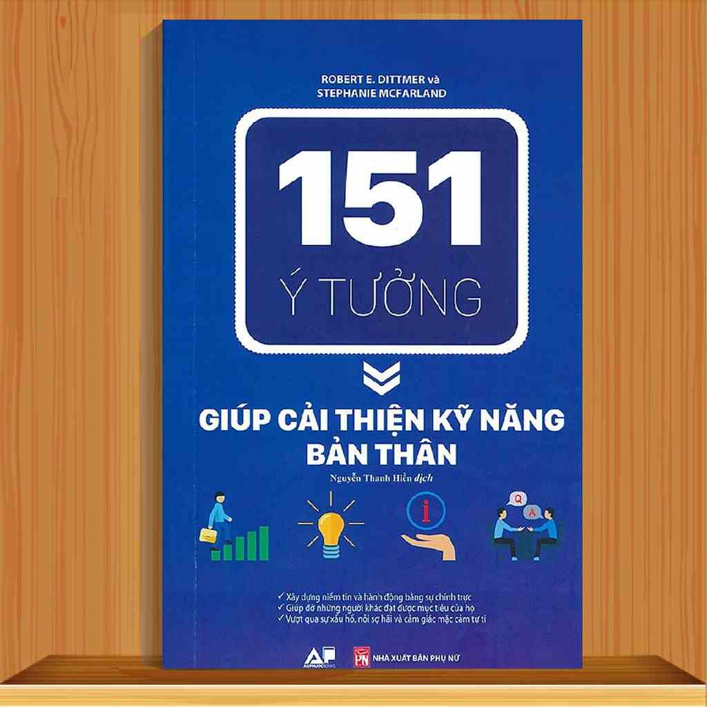 [Mã BMLTB35 giảm đến 35K đơn 99K] Sách - 151 Ý Tưởng Giúp Cải Thiện Kỹ Năng Bản Thân