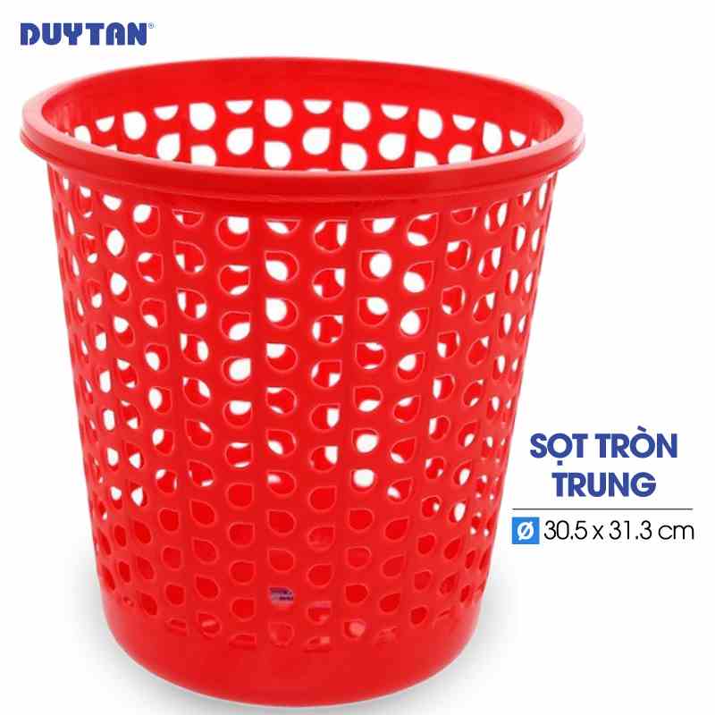 [Mã BMLTA35 giảm đến 35K đơn 99K] Sọt tròn trung nhựa DUY TÂN (30.5 x 31.3 cm) - 22698