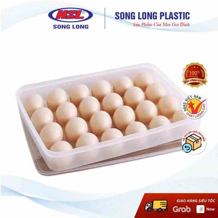 Hộp đựng trứng có nắp đậy Song Long Plastic