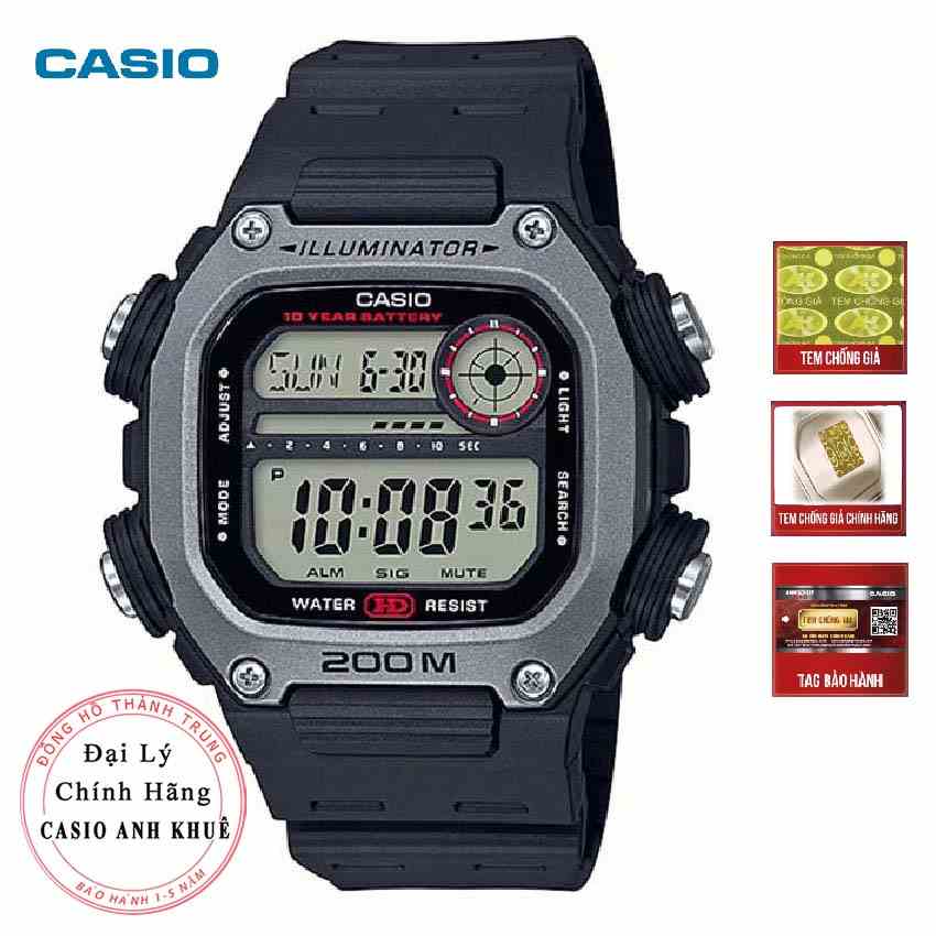 Đồng hồ nam Casio Worldtime DW-291H-1AVDF dây nhựa