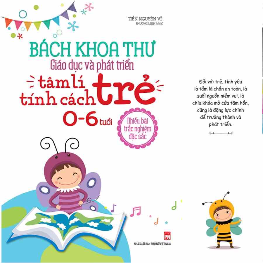 [Mã BMLTB35 giảm đến 35K đơn 99K] Sách: Bách khoa thư giáo dục và phát triển tâm lí - Tính cách trẻ 0 - 6 tuổi