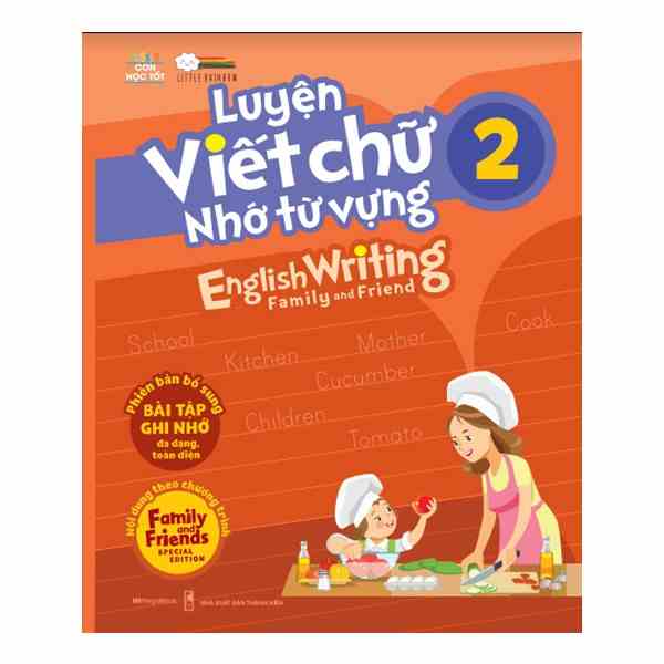 Sách Luyện viết chữ nhớ từ vựng – English Writing Family & Friend 2