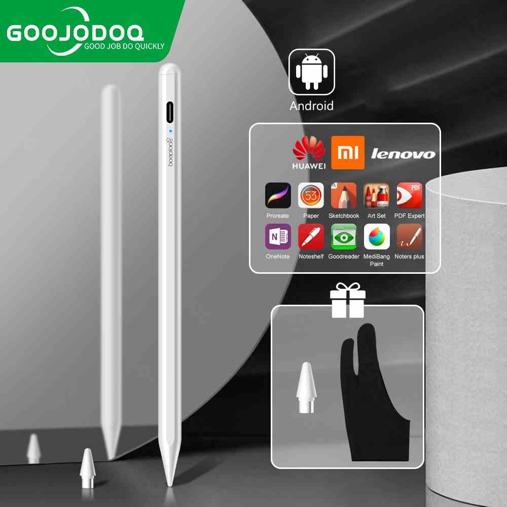 [Mã ELBMO2 giảm 12% đơn 500K] Bút cảm ứng Goojodoq chuyên dụng cho 1 2 / AndroidXiaomi Huawei Samsung for ipad