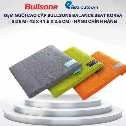 Đệm Lót Ghế Ô Tô Cao Cấp Bullsone Balance Seat Korea ( Size M - 43 x 41.5 x 2.5 cm) - Hàng chính hãng