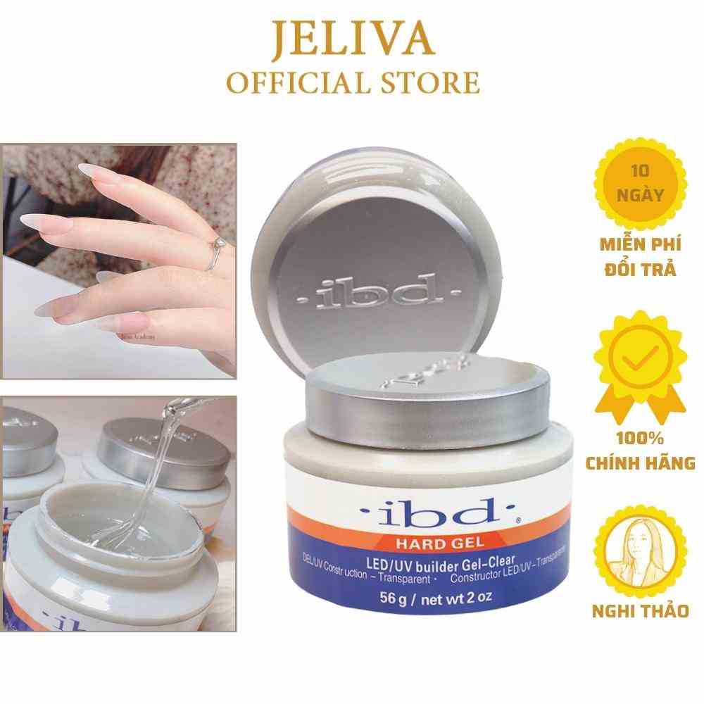 Gel đắp móng IBD không nóng JELIVA 56g