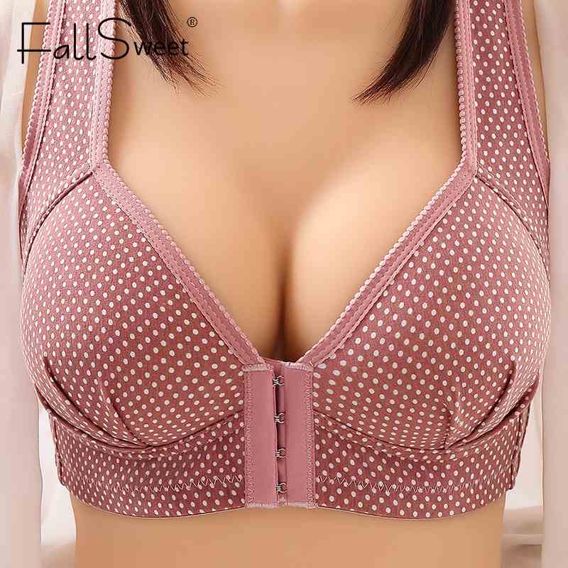 Áo lót FALLSWEETnâng ngực không gọng plus size 36-46 B C cao cấp