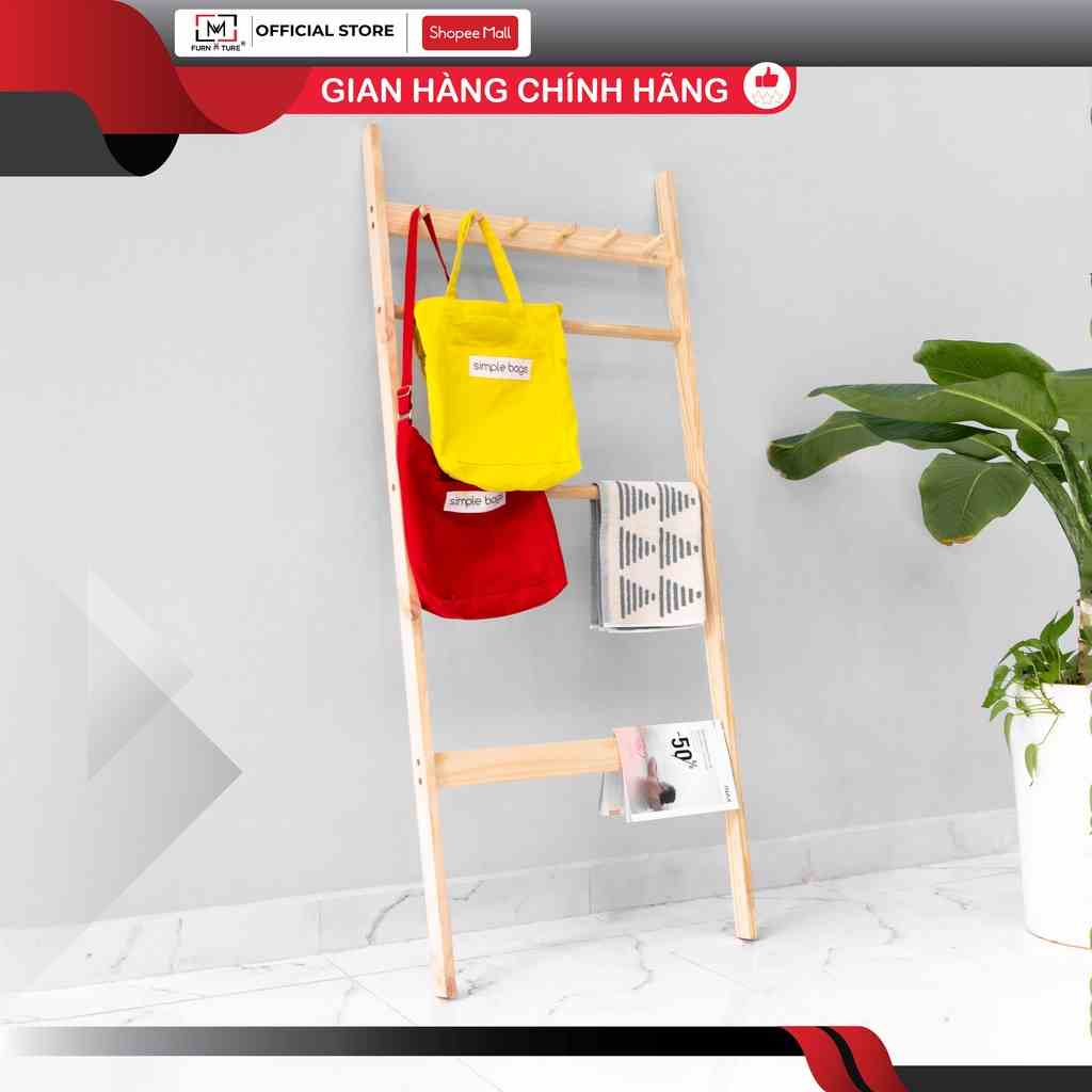 [Mã BMLTB200 giảm đến 100K đơn 499K] Thang trang trí decor homestay C Towel Ladder - MW FURNITURE - Nội thất căn hộ