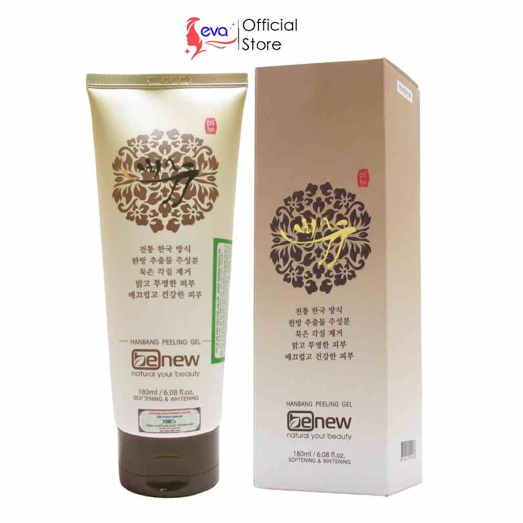 [Mã ICBFRI15 giảm 10% đơn 0đ] Tẩy da chết thảo dược trắng da Hàn quốc Benew Feeling Gel 180 ml