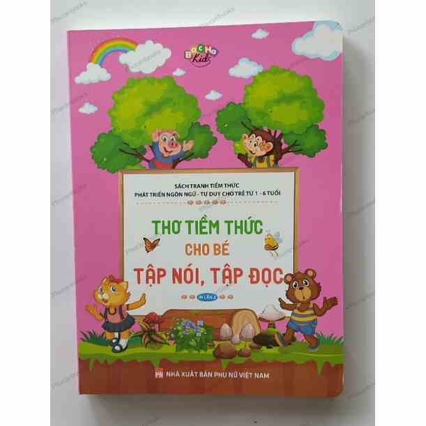 [Mã BMLTB200 giảm đến 100K đơn 499K] Sách - Thơ tiềm thức cho bé tập nói tập đọc.