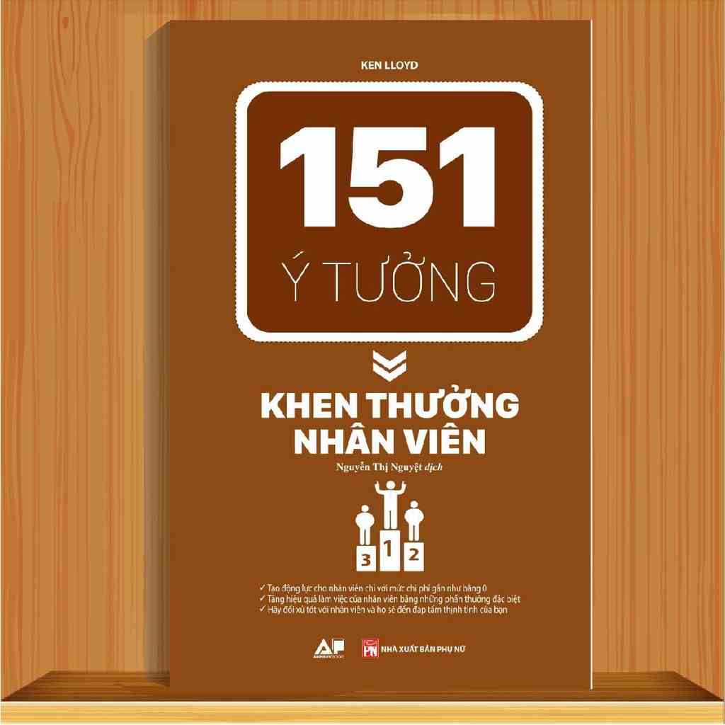 [Mã BMLTB35 giảm đến 35K đơn 99K] Sách - 151 Ý Tưởng Khen Thưởng Nhân Viên