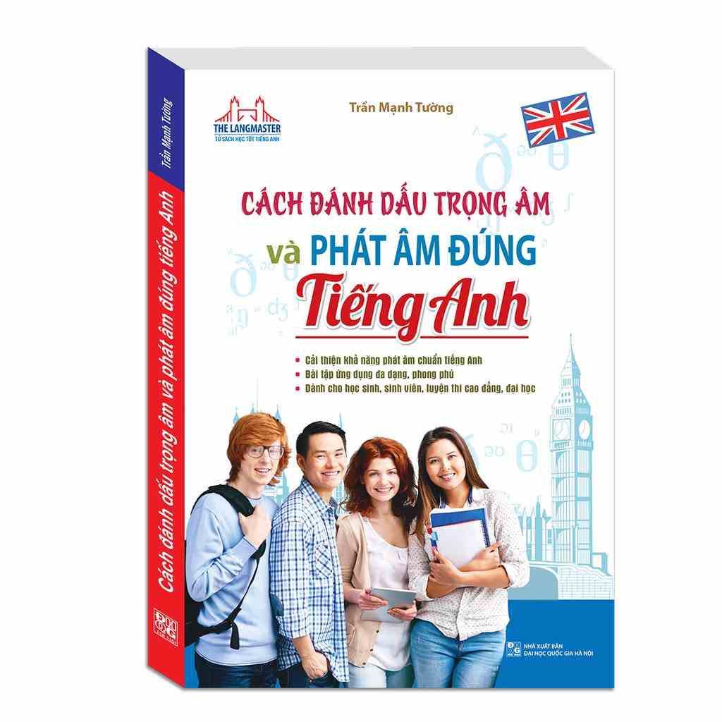 [Mã BMLTB35 giảm đến 35K đơn 99K] Sách - Cách đánh dấu trọng âm và phát âm đúng tiếng Anh