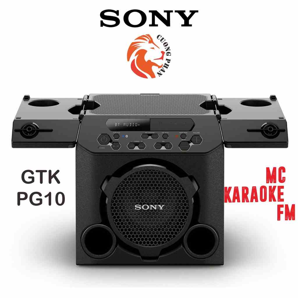 Loa Nghe Nhạc Hát Karaoke Công Suất Lớn SONY GTK-PG10 - Tặng Balo Sony Extra Bass