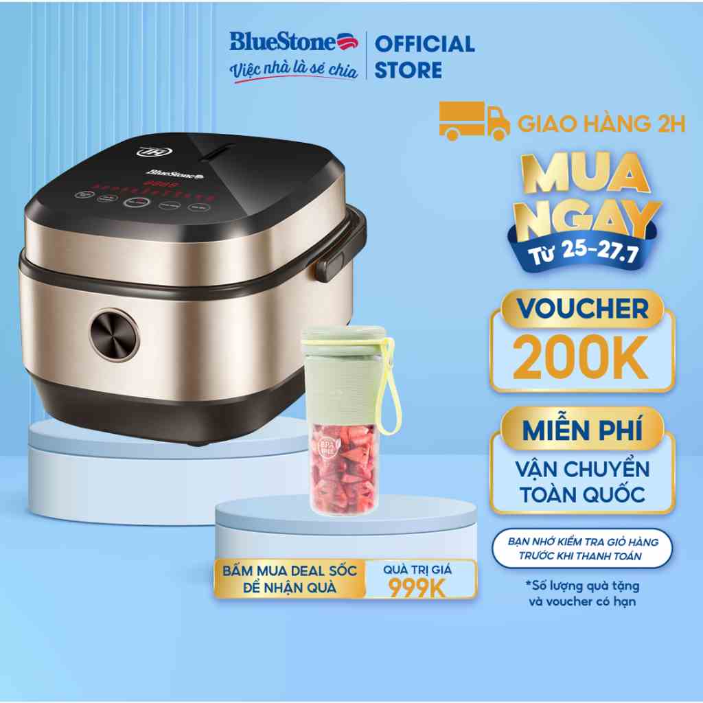 Nồi Cơm Điện Cao Tần 1.5L BlueStone RCB-5988