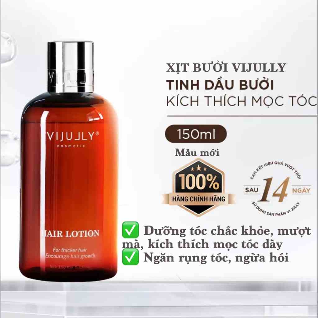 [Mã BMLTA35 giảm đến 35K đơn 99K] Xịt bưởi vijully tinh dầu bưởi kích mọc tóc