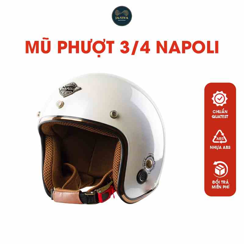 Mũ bảo hiểm 3/4 GRO HELMET phượt chụp tai hàng chính hãng, thời trang nam nữ, bảo hành 12 tháng