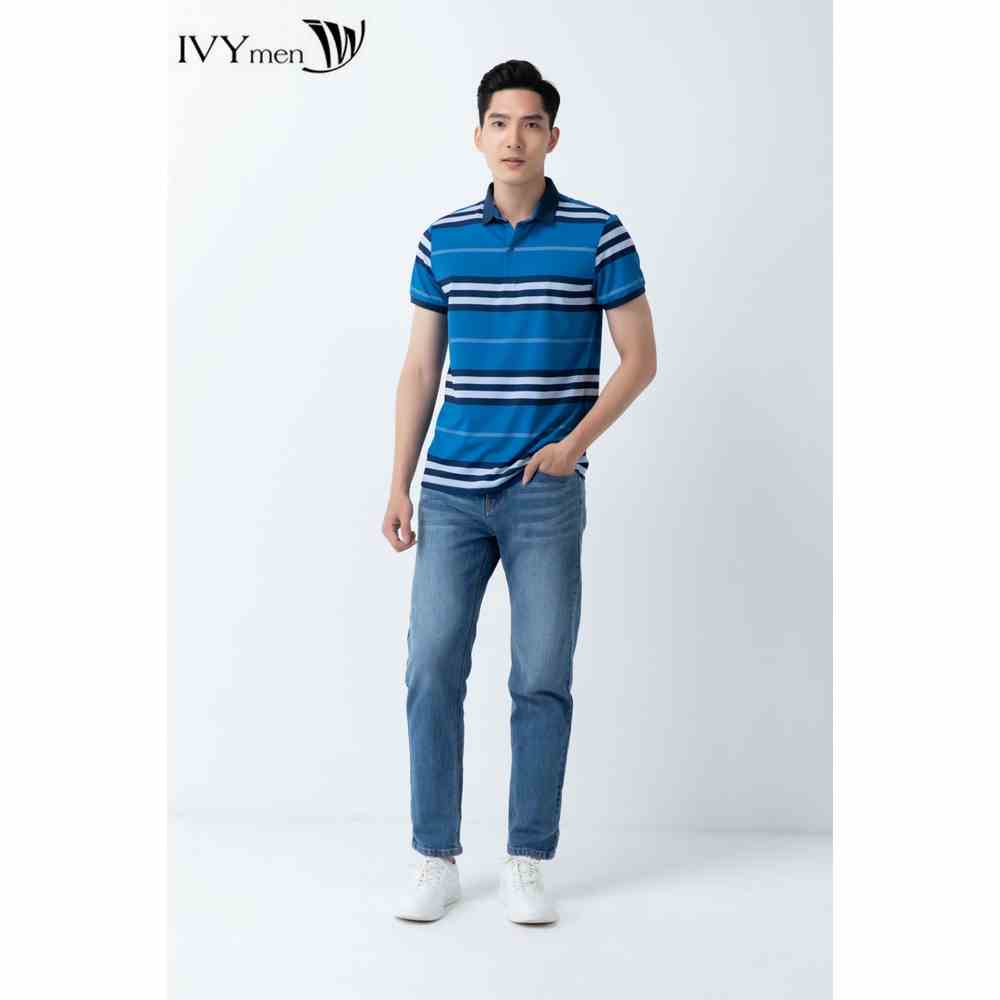 Áo polo nam kẻ ngang IVY moda MS 57E2946