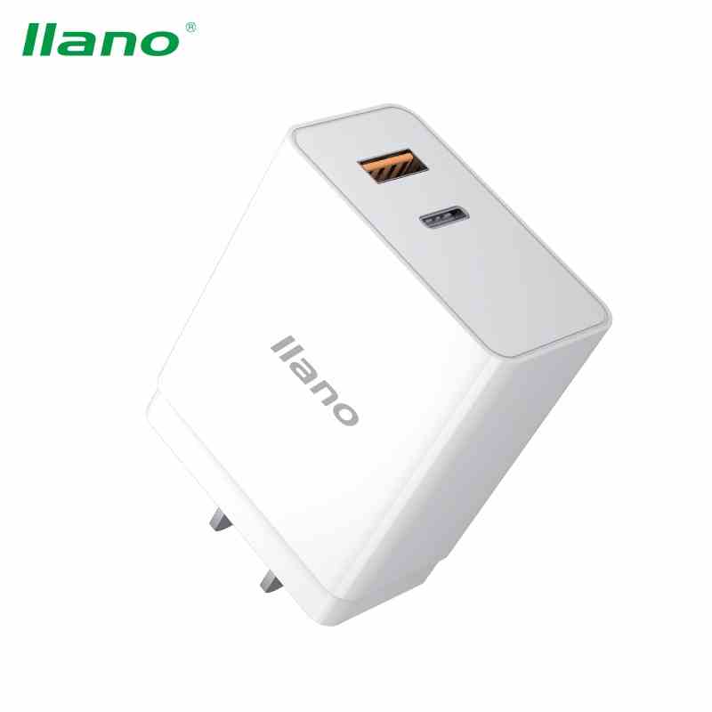 Củ sạc LLANO 2pin Pd3.0+Qc3.0 Eu cổng Usb 3.0 (18W) hỗ trợ sạc nhanh dành cho Huawei Fpc