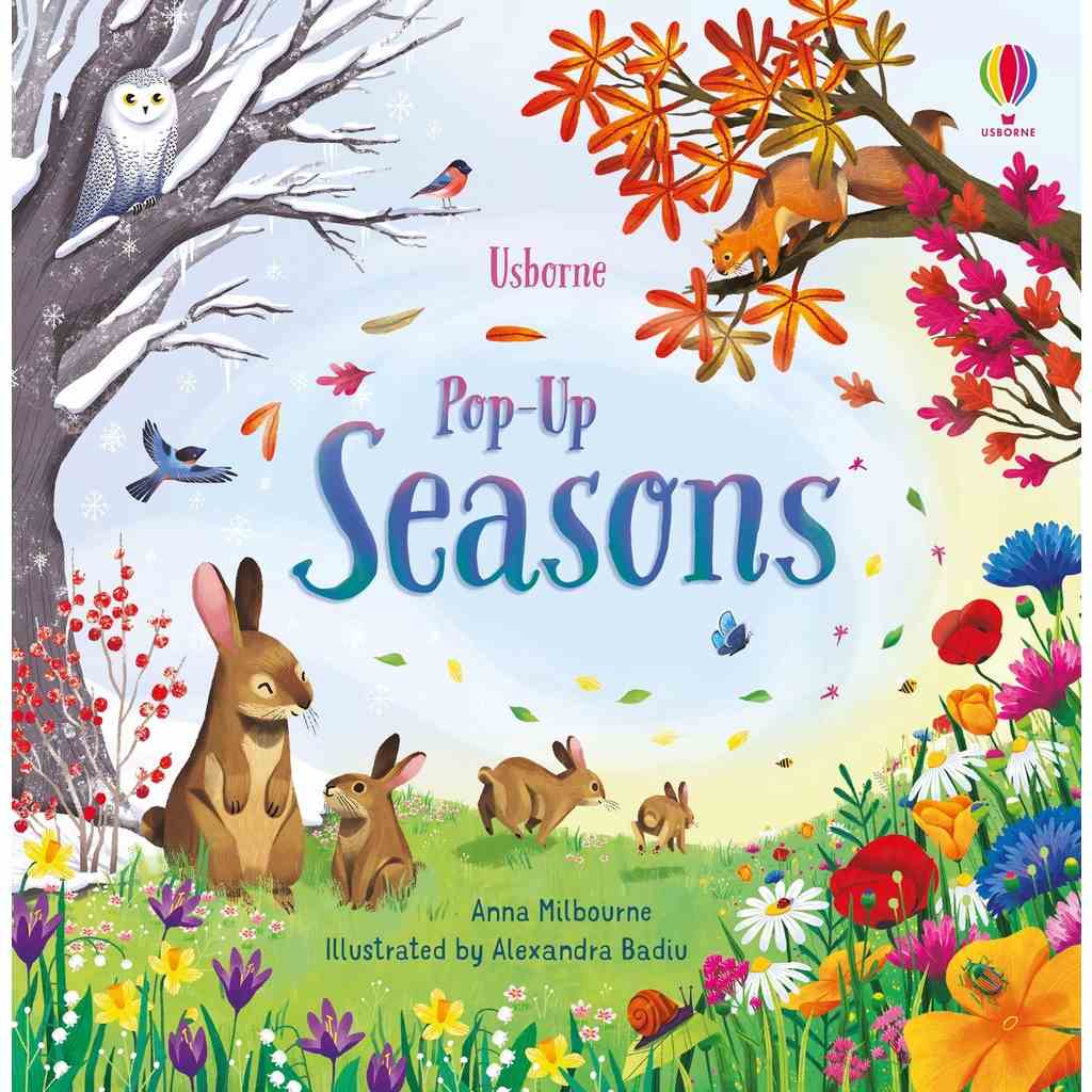 [Mã BMLTB200 giảm đến 100K đơn 499K] Sách Tiếng Anh Usborne lật mở - Pop up Seasons