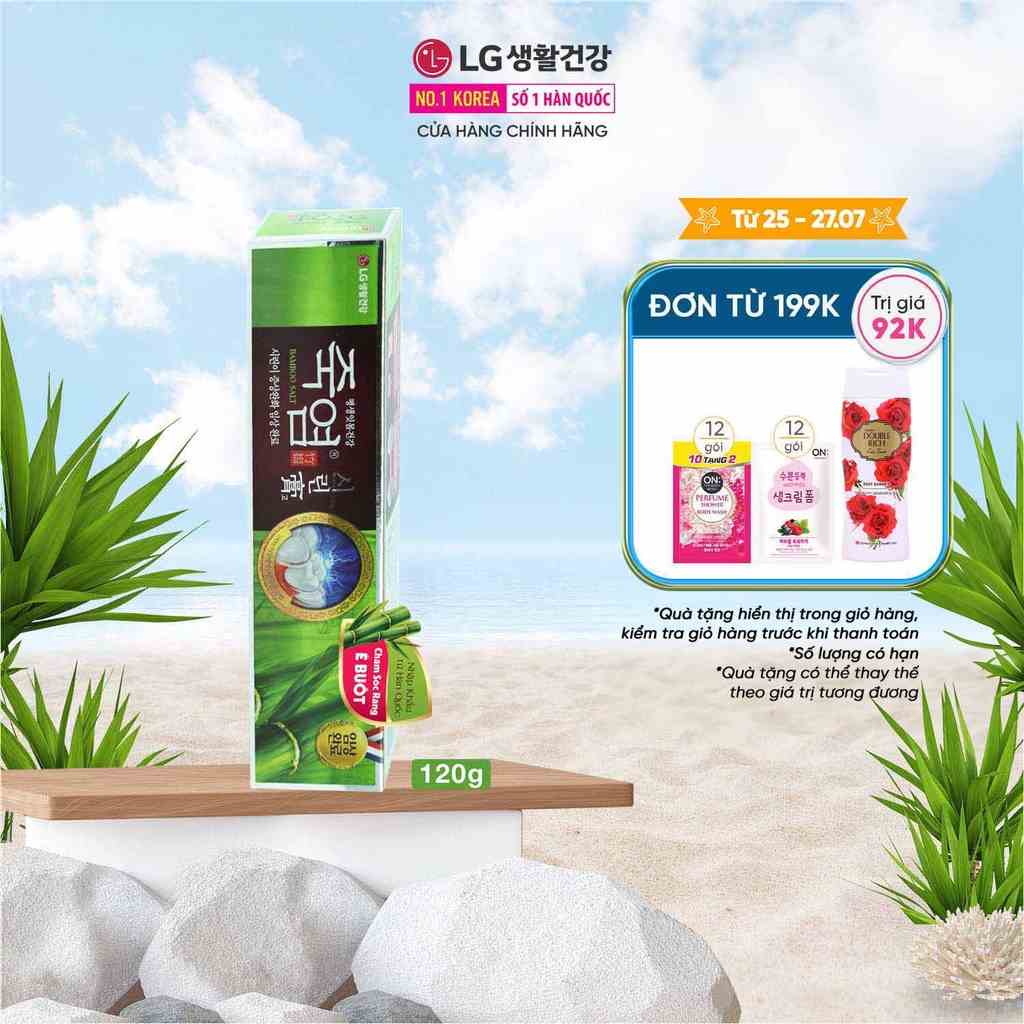 Kem đánh răng Bamboo Salt Muối Tre Chăm Sóc Răng Ê Buốt 120g